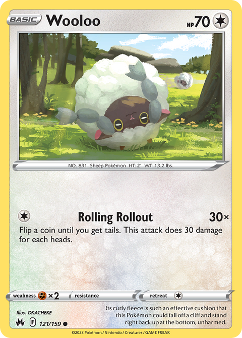 121 Wooloo — Crown Zenith — English