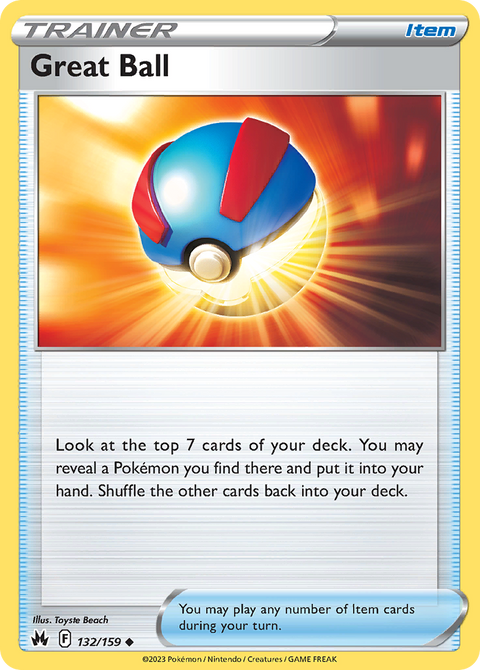 132 Great Ball — Crown Zenith — English