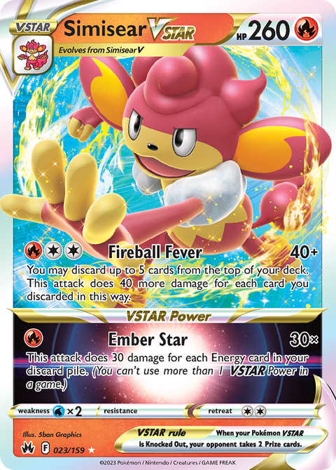 023 Simisear VSTAR — Crown Zenith — English