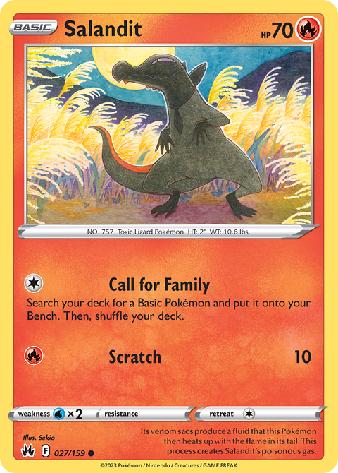 027 Salandit — Crown Zenith — English