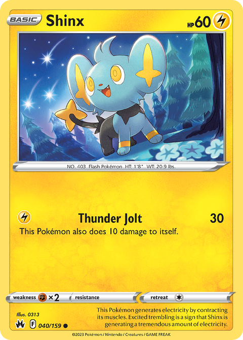 040 Shinx — Crown Zenith — English