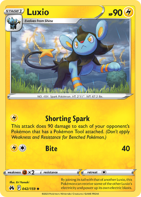 042 Luxio — Crown Zenith — English
