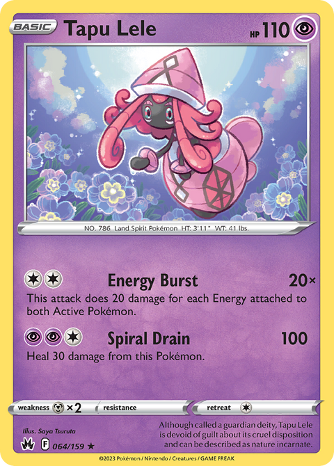 064 Tapu Lele — Crown Zenith — English