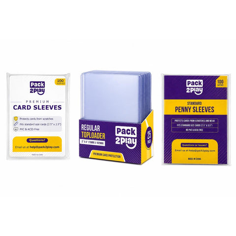 Ultimate Protection Trio | Premium & Penny Sleeves + Toploaders