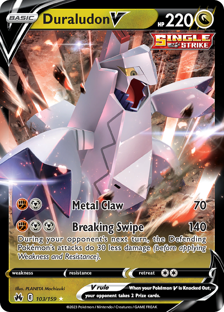 103 Duraludon V — Crown Zenith — English