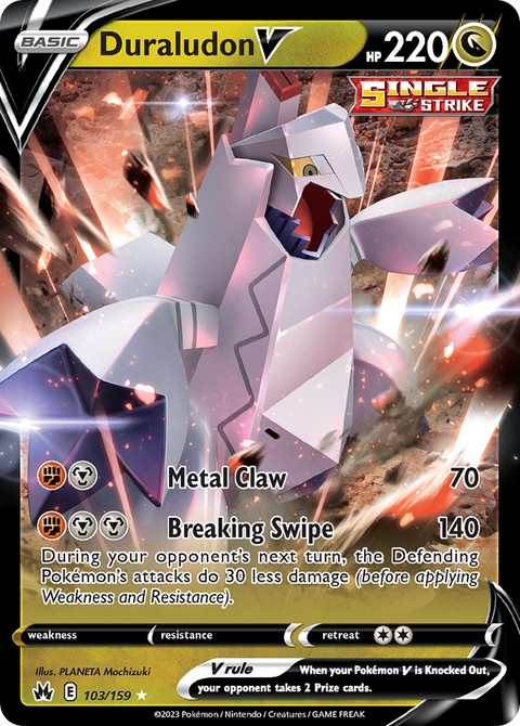 103 Duraludon V — Crown Zenith — English