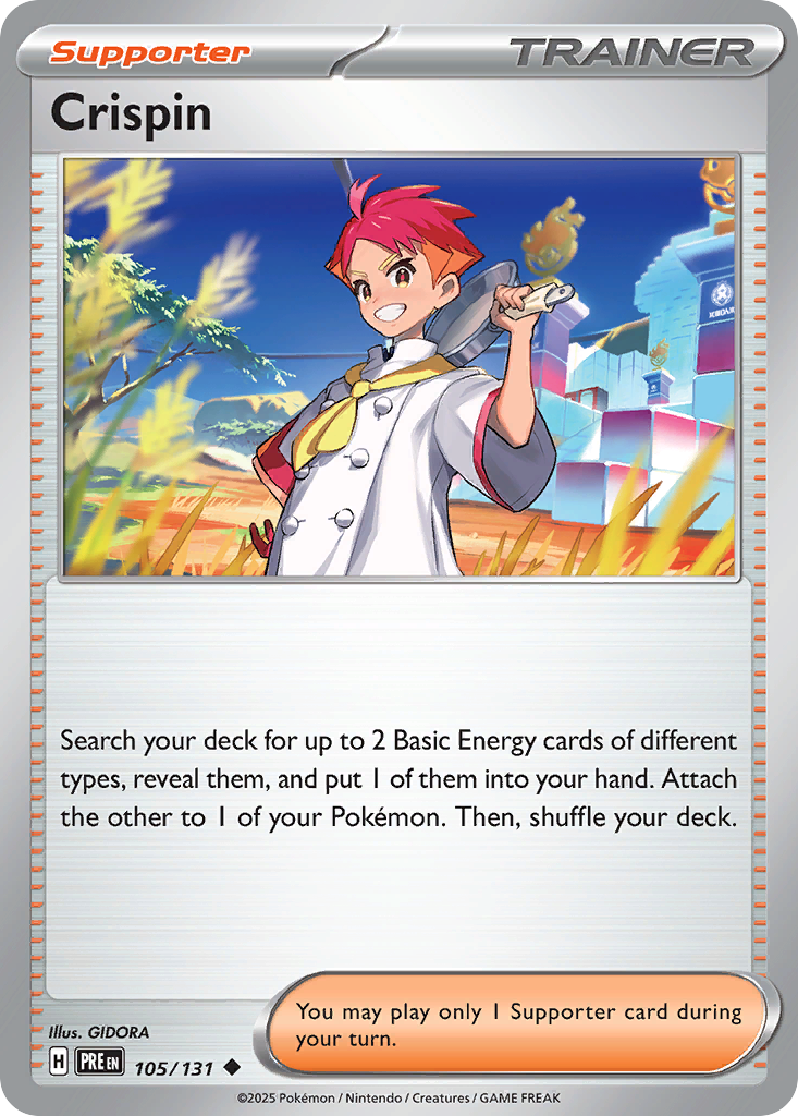 105 Crispin — Prismatic Evolutions — English