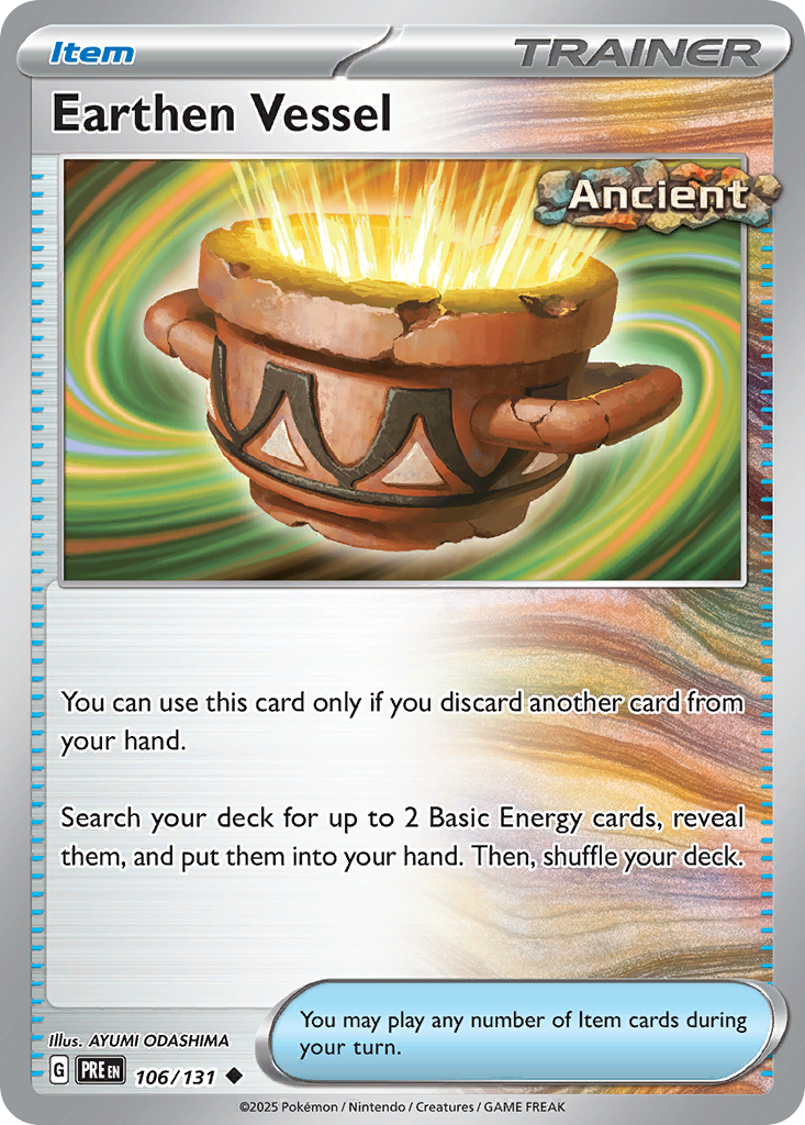 106 Earthen Vessel — Prismatic Evolutions — English