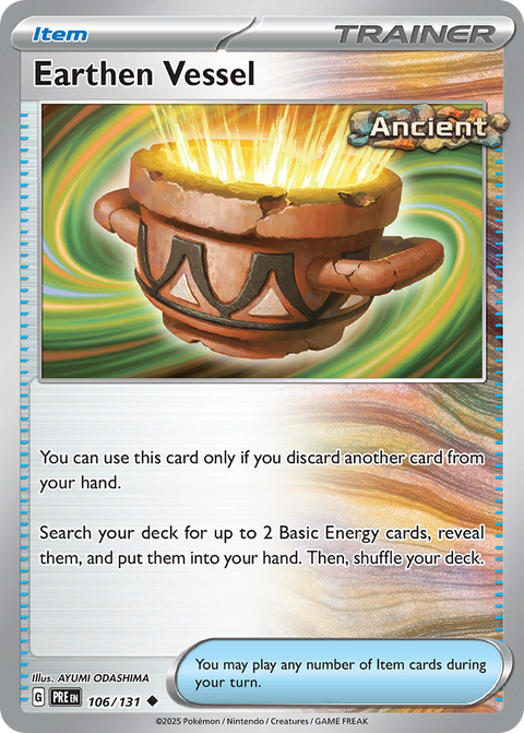106 Earthen Vessel — Prismatic Evolutions — English