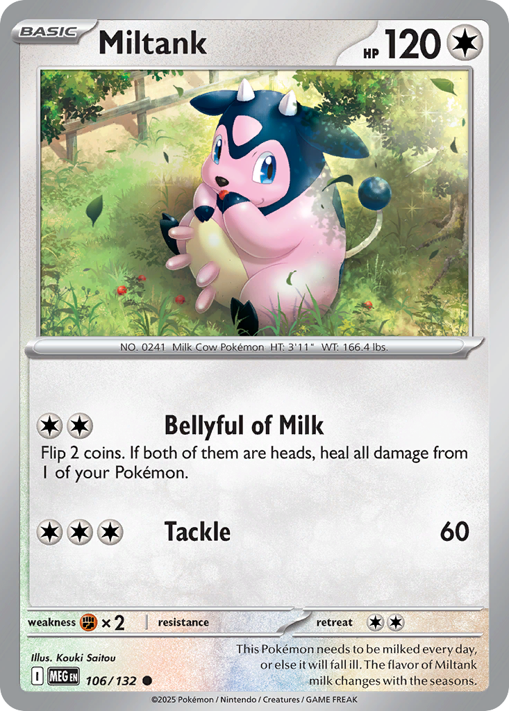 106 Miltank — Mega Evolution — English