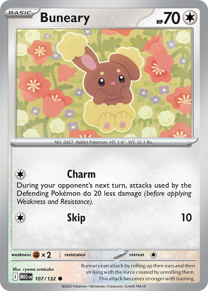 107 Buneary — Mega Evolution — English