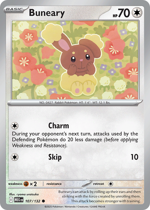 107 Buneary — Mega Evolution — English