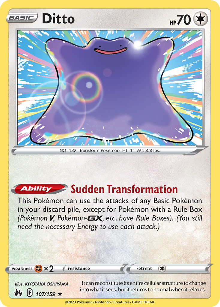 107 Ditto — Crown Zenith — English