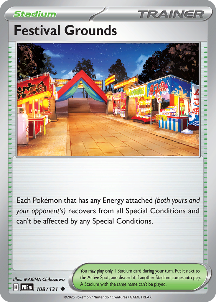 108 Festival Grounds — Prismatic Evolutions — English