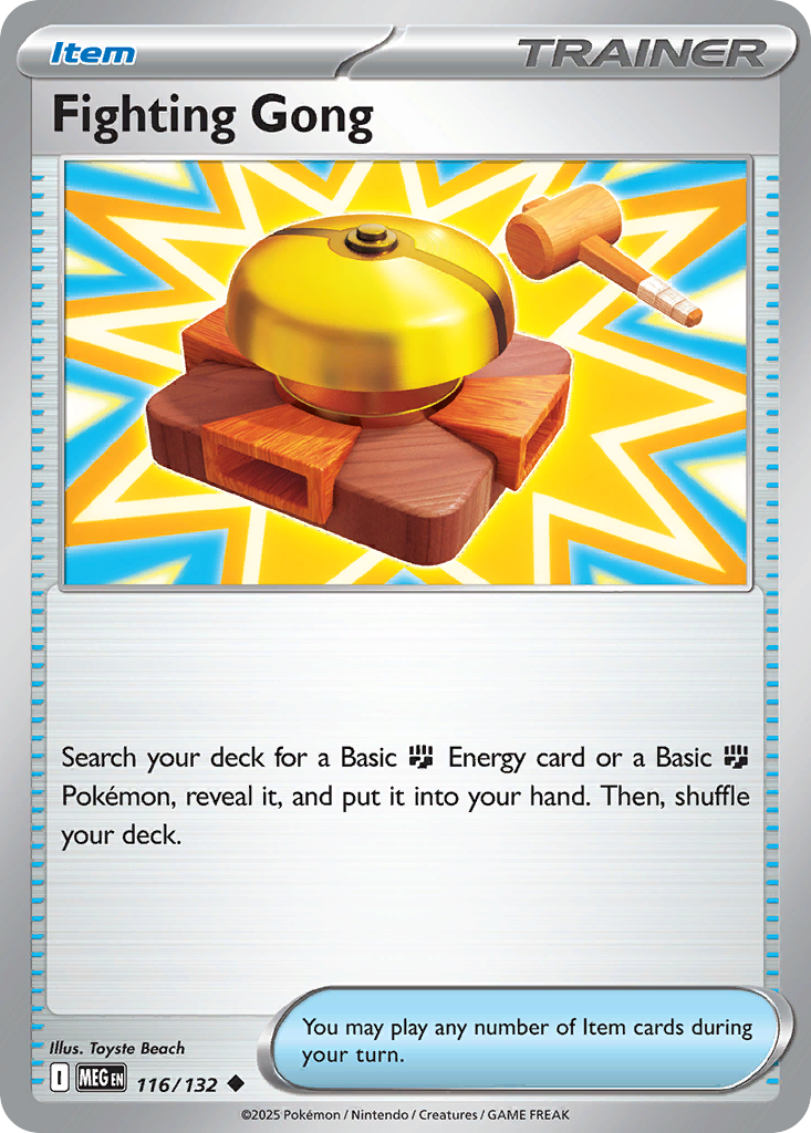 116 Fighting Gong — Mega Evolution — English
