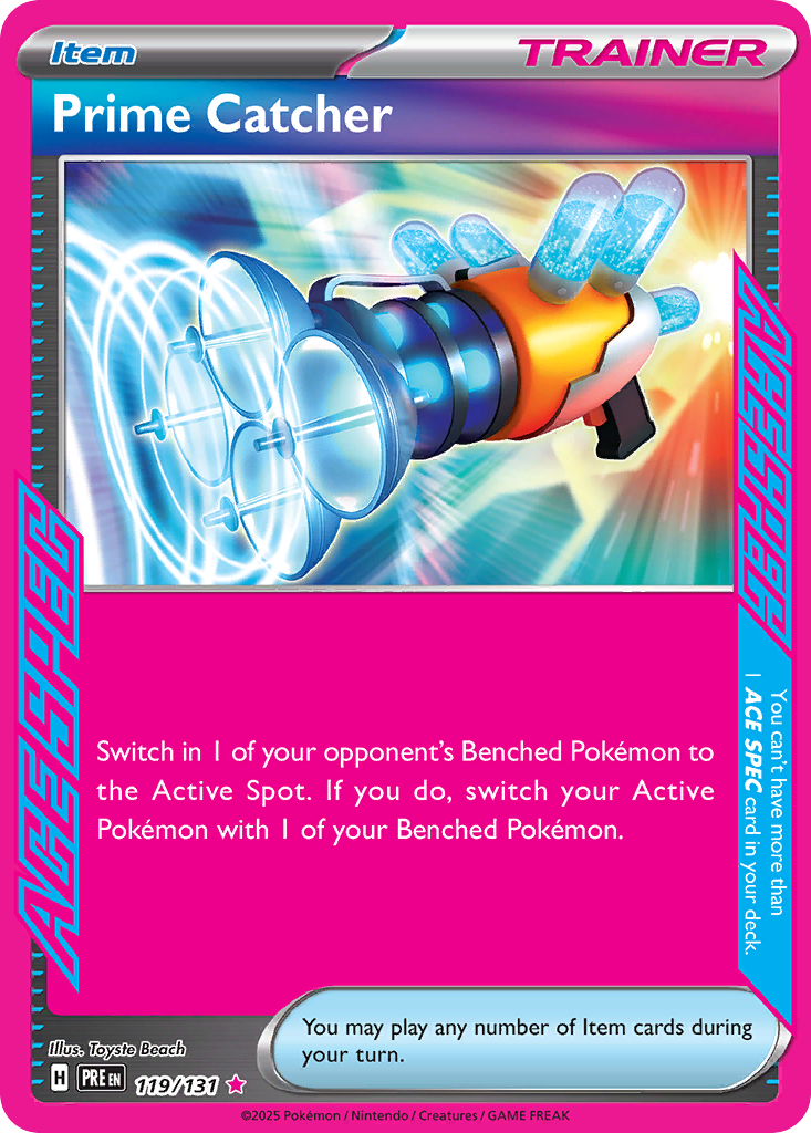 119 Prime Catcher — Prismatic Evolutions — English