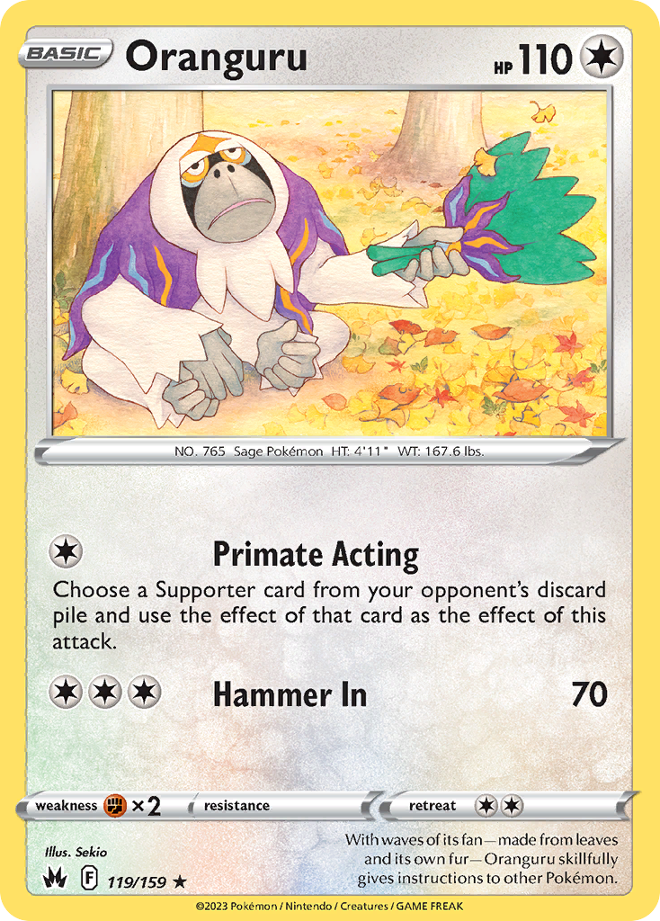 119 Oranguru — Crown Zenith — English