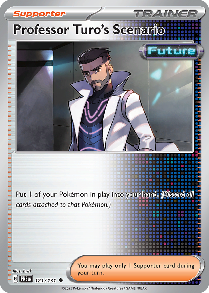 121 Professor Turo's Scenario — Prismatic Evolutions — English