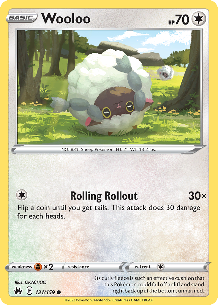 121 Wooloo — Crown Zenith — English