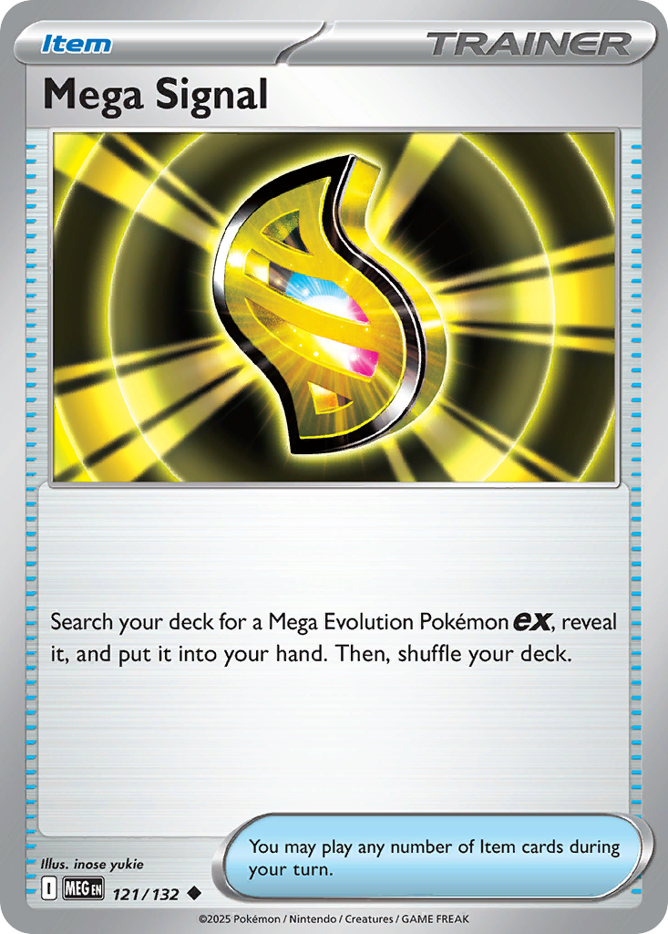 121 Mega Signal — Mega Evolution — English