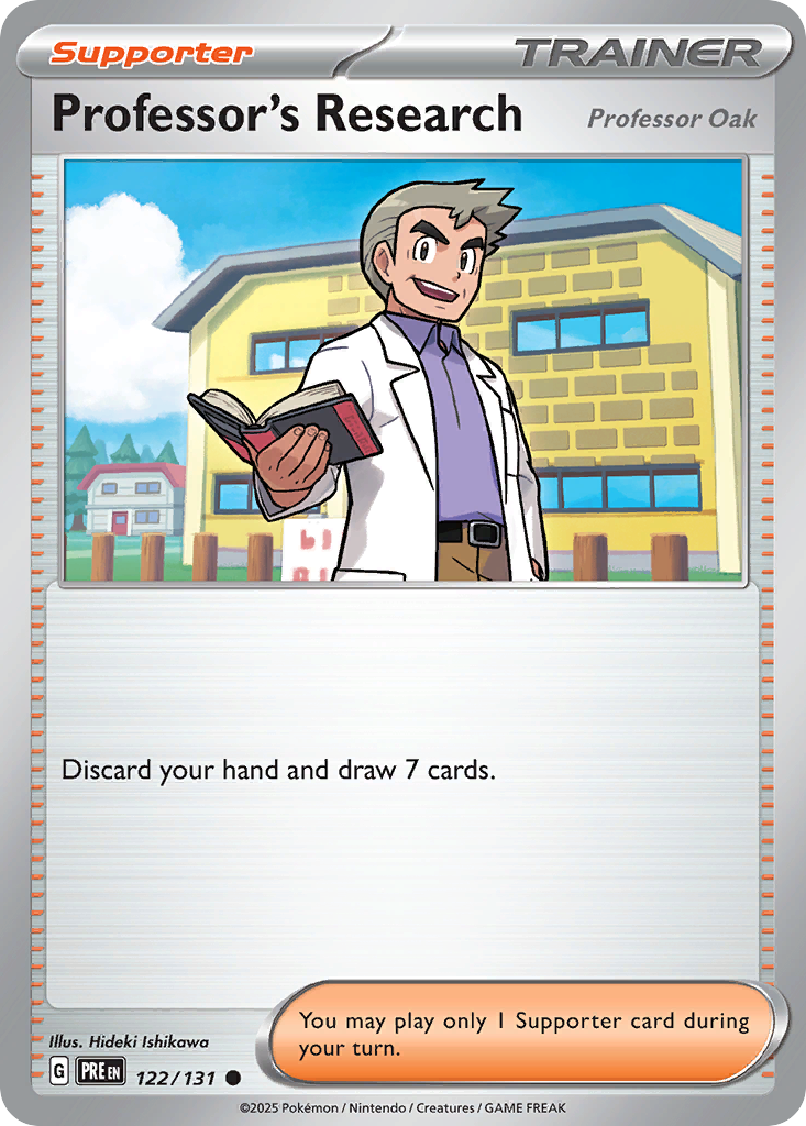 122 Professor's Research — Prismatic Evolutions — English