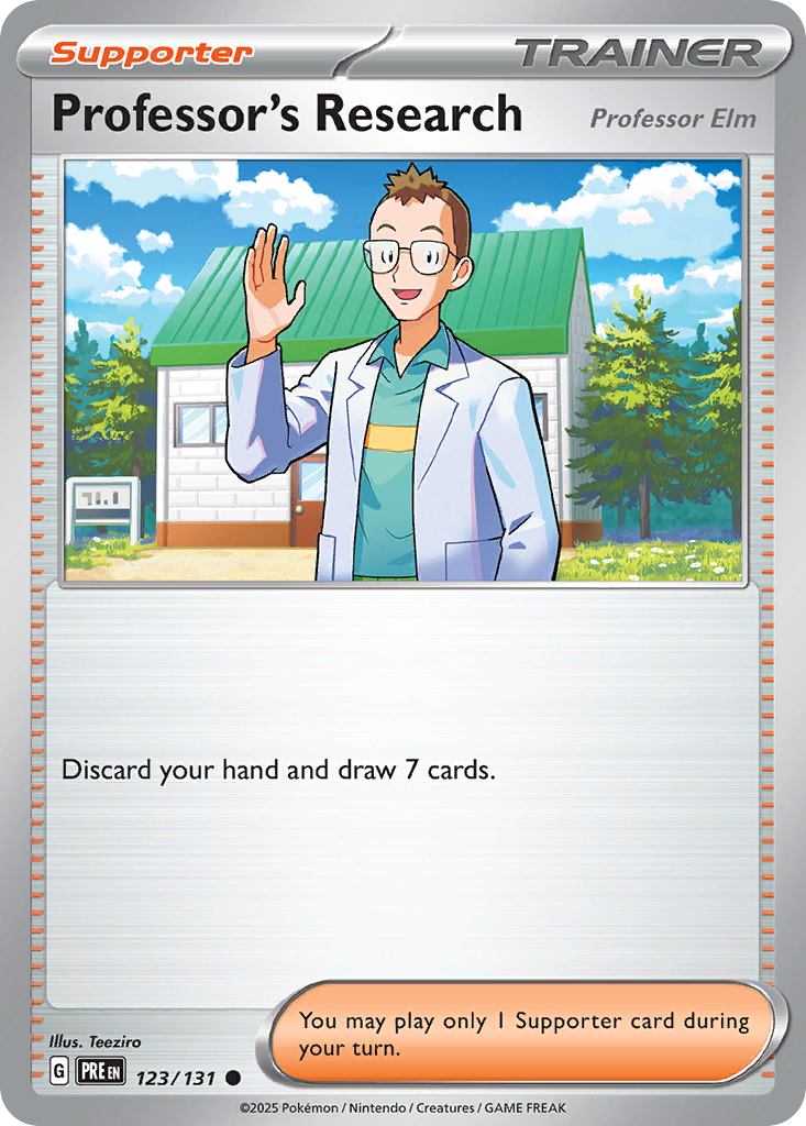 123 Professor's Research — Prismatic Evolutions — English