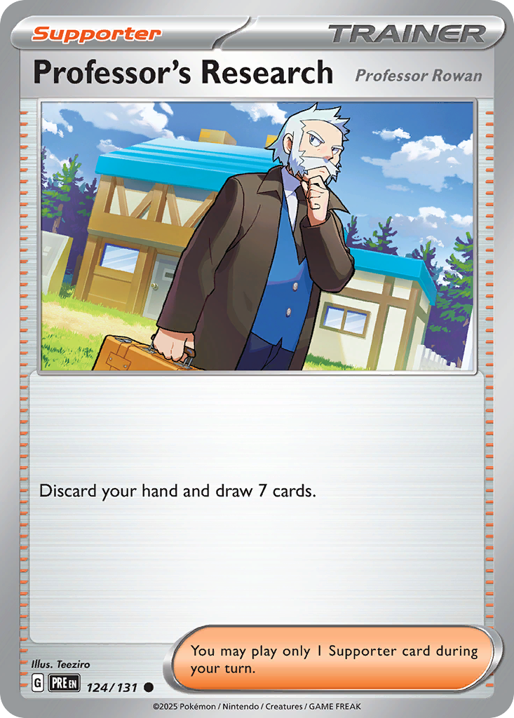 124 Professor's Research — Prismatic Evolutions — English