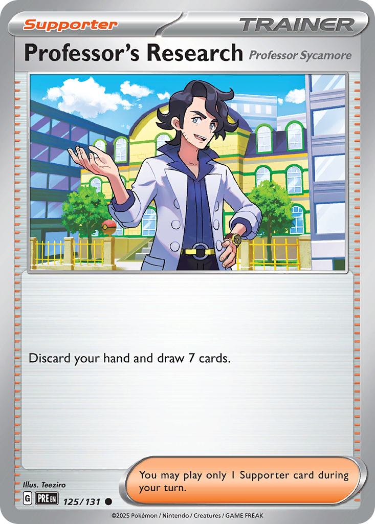 125 Professor's Research — Prismatic Evolutions — English