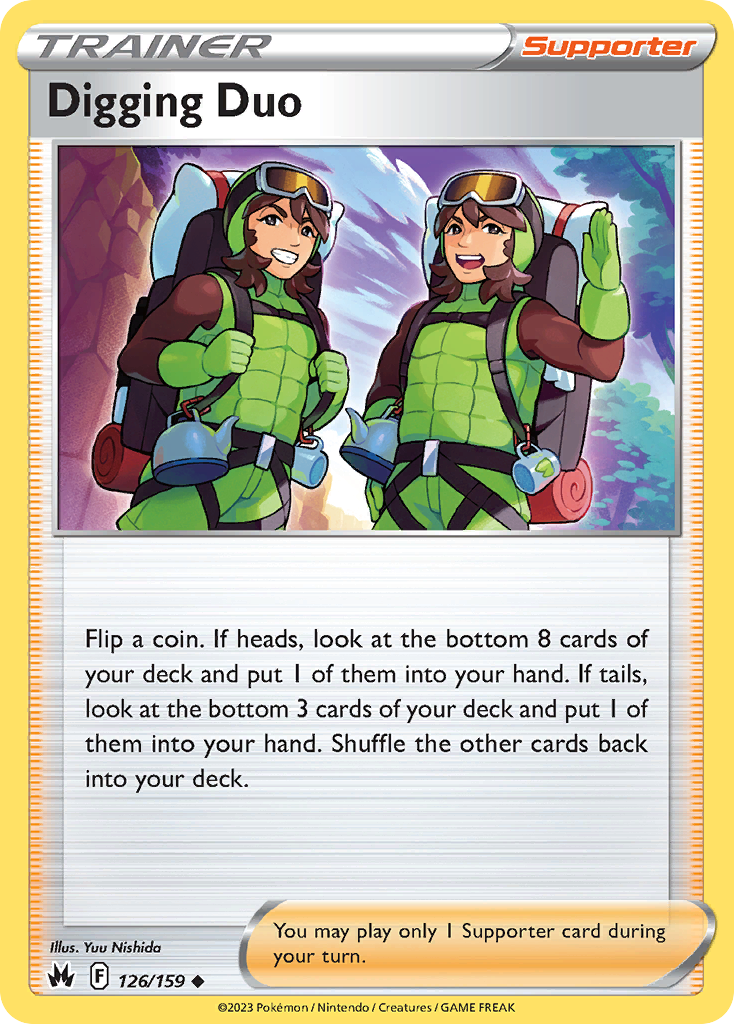 126 Digging Duo — Crown Zenith — English