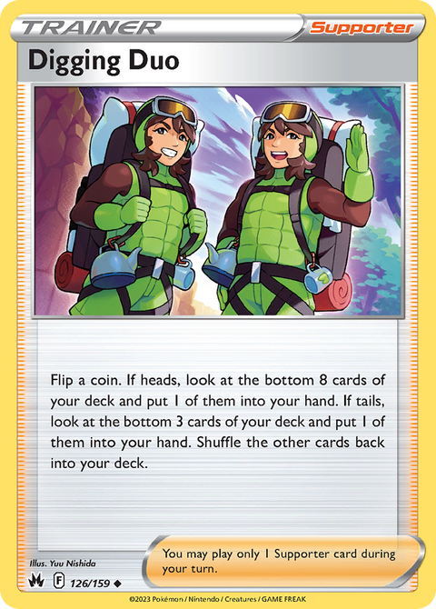 126 Digging Duo — Crown Zenith — English