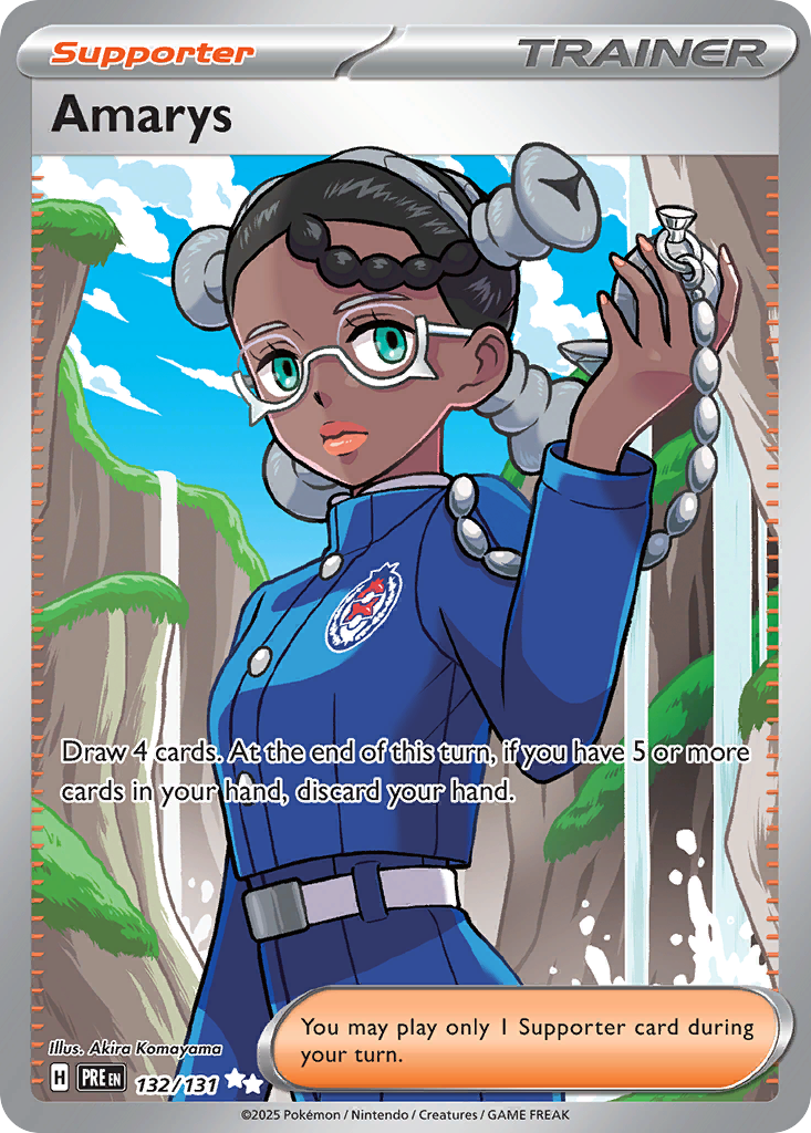 132 Amarys — Prismatic Evolutions — English