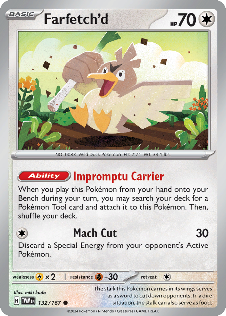 132 Farfetch'd — Twilight Masquerade — English