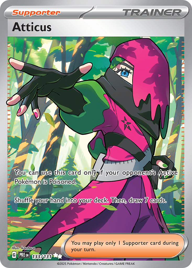 133 Atticus — Prismatic Evolutions — English