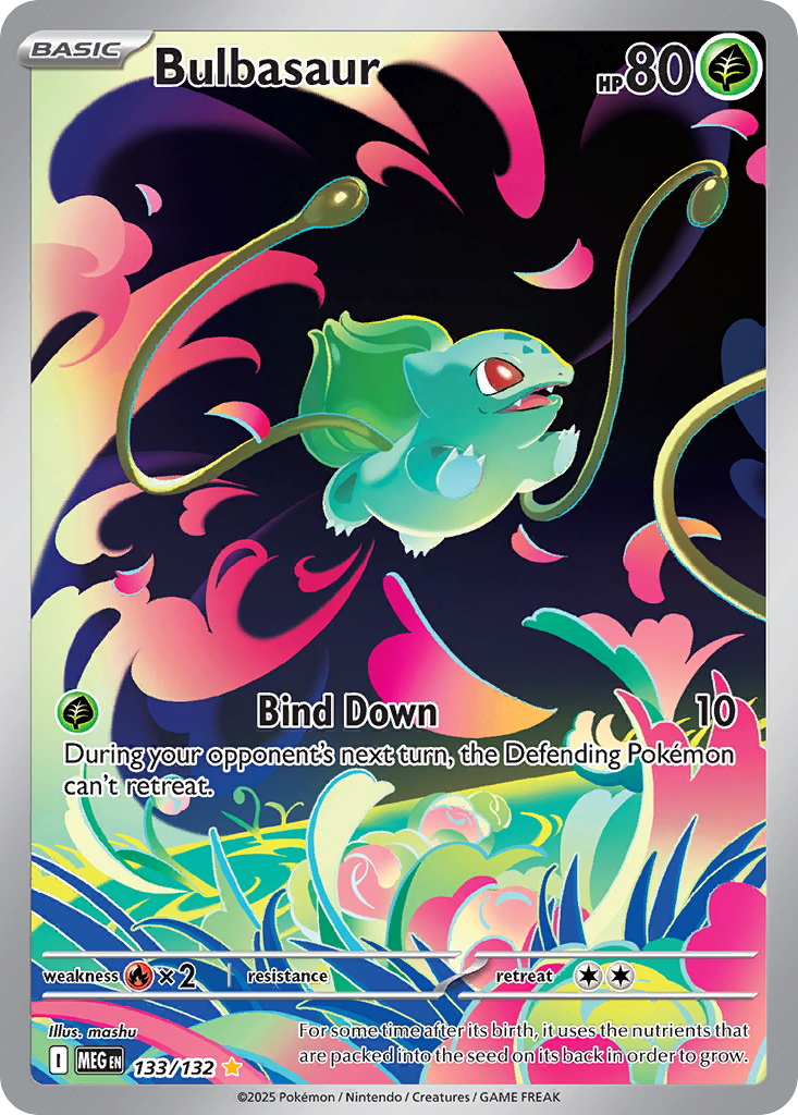 133 Bulbasaur — Mega Evolution — English