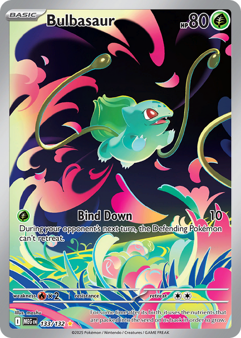 133 Bulbasaur — Mega Evolution — English
