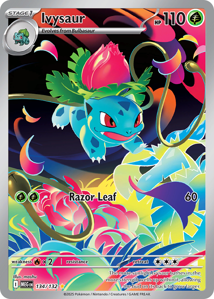 134 Ivysaur — Mega Evolution — English
