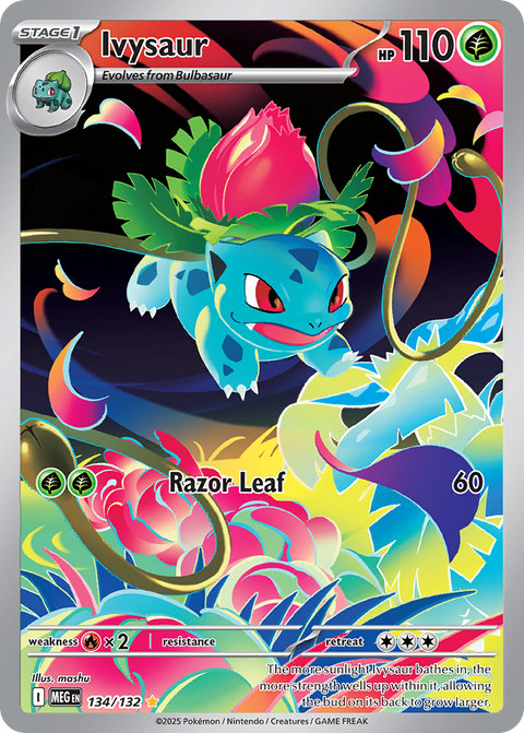 134 Ivysaur — Mega Evolution — English