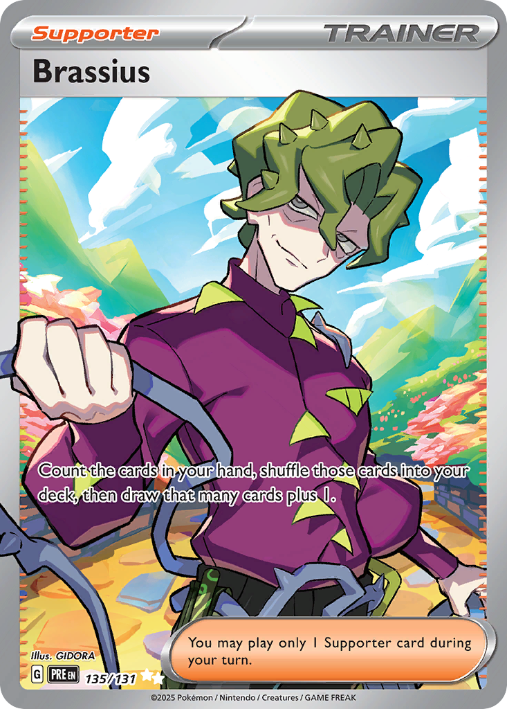 135 Brassius — Prismatic Evolutions — English