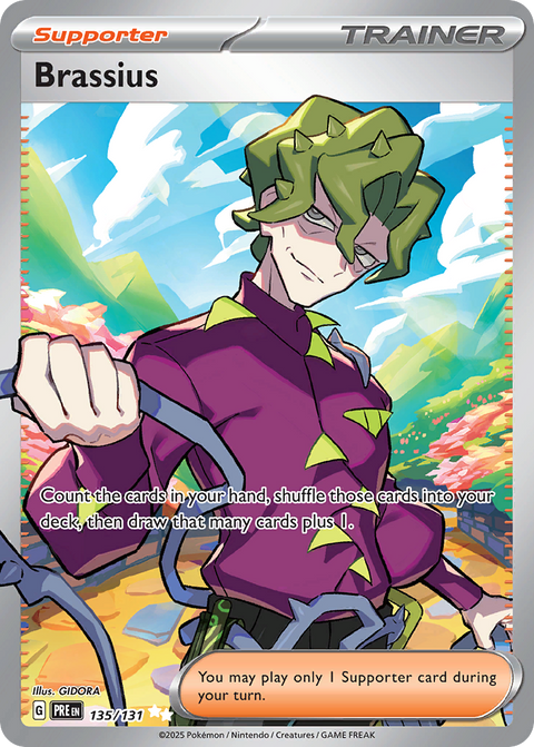 135 Brassius — Prismatic Evolutions — English