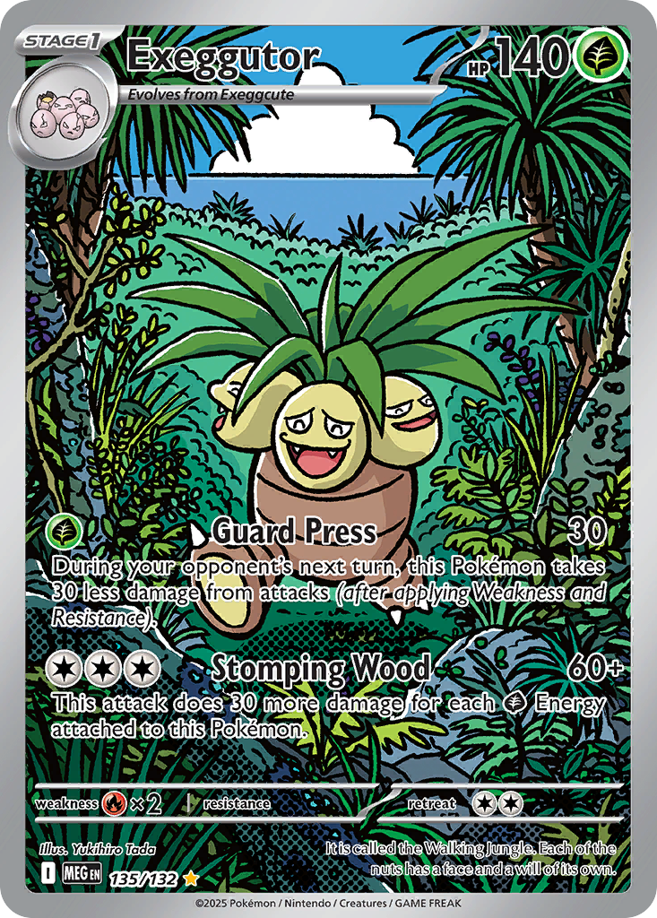 135 Exeggutor — Mega Evolution — English