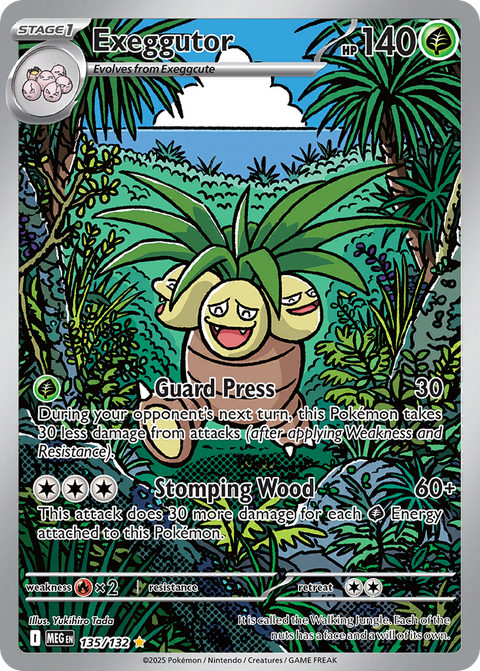 135 Exeggutor — Mega Evolution — English