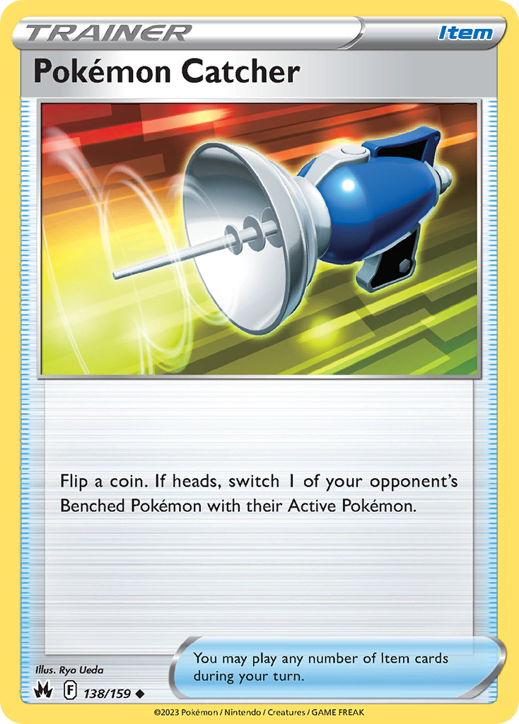 138 Pokemon Catcher — Crown Zenith — English