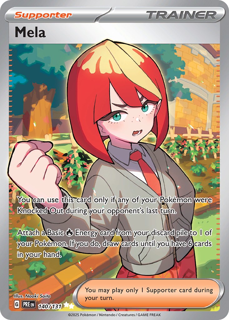140 Mela — Prismatic Evolutions — English