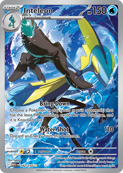 142 Inteleon — Mega Evolution — English
