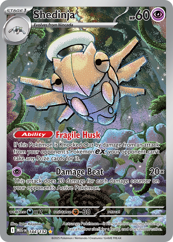 144 Shedinja — Mega Evolution — English