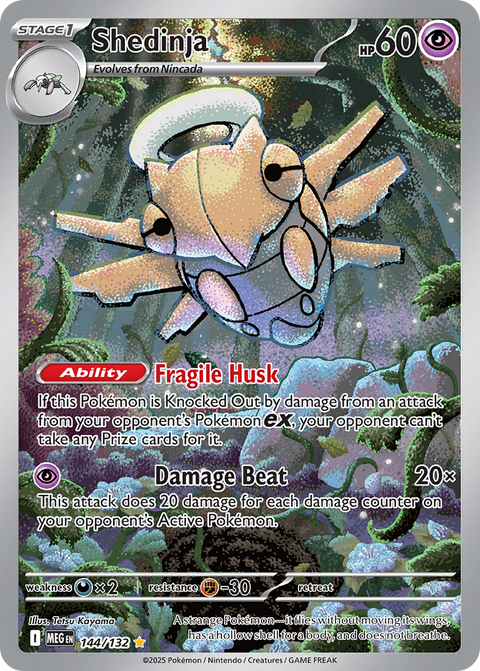144 Shedinja — Mega Evolution — English