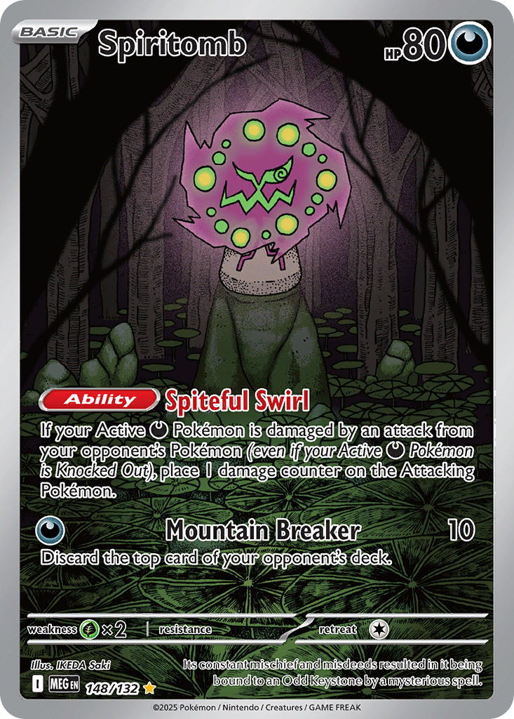 148 Spiritomb — Mega Evolution — English