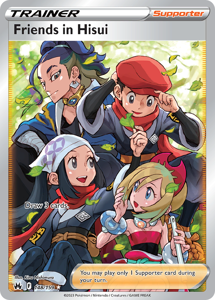 148 Friends in Hisui — Crown Zenith — English