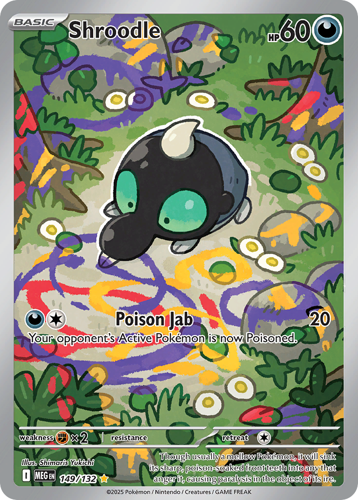 149 Shroodle — Mega Evolution — English