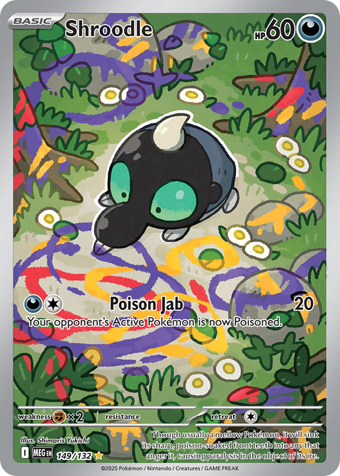 149 Shroodle — Mega Evolution — English